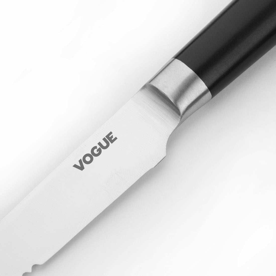 Vogue Bistro Serrated Knife St/St - 115mm 4 1/2"