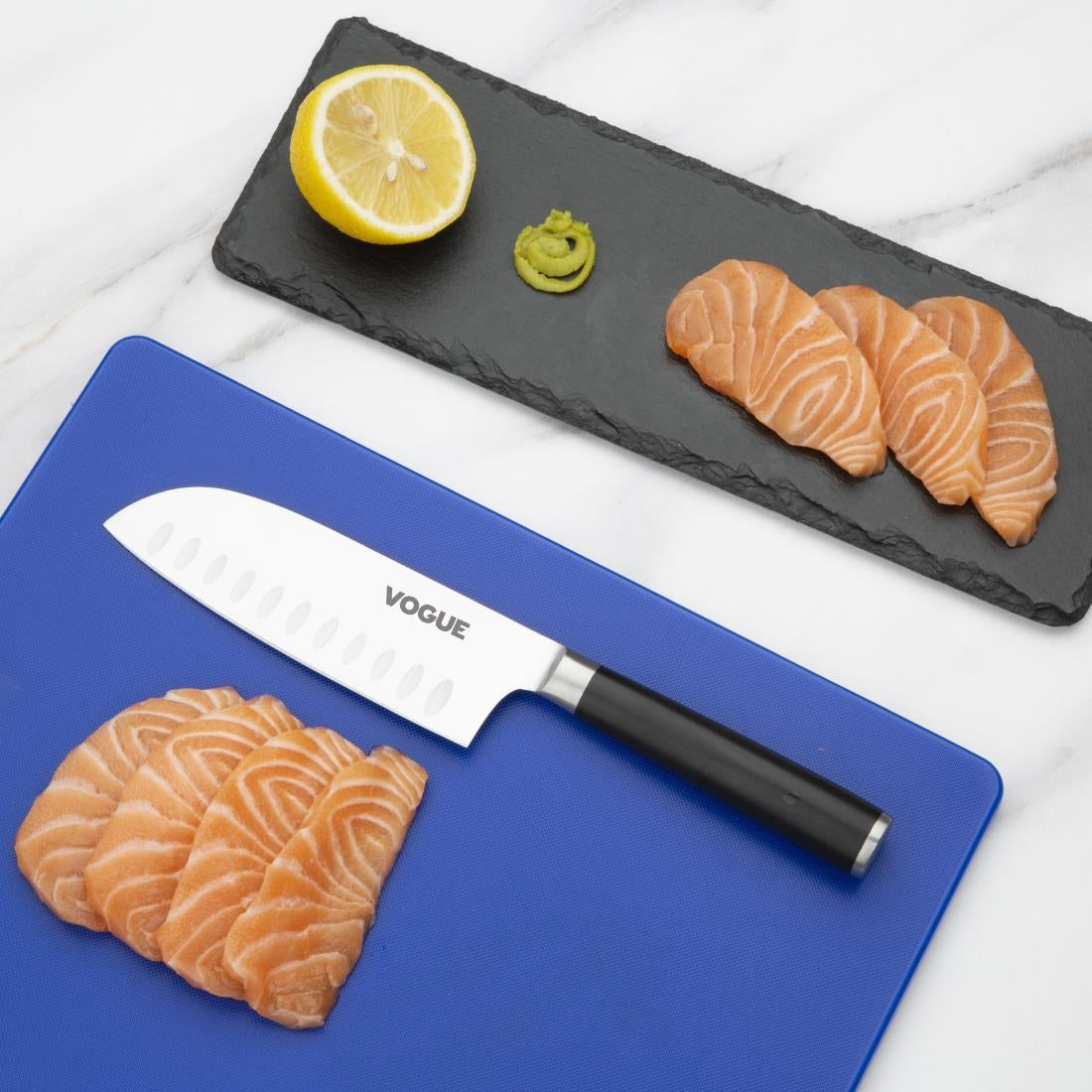 Vogue Bistro Santoku Knife St/St - 130mm