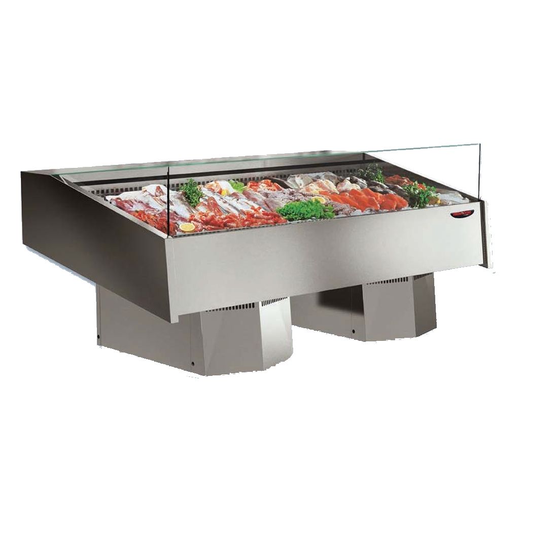 Ex-Showroom: Multiplexable Serve-over Refrigerated Fish Open Display 1540mm - FSG1500-VIC975