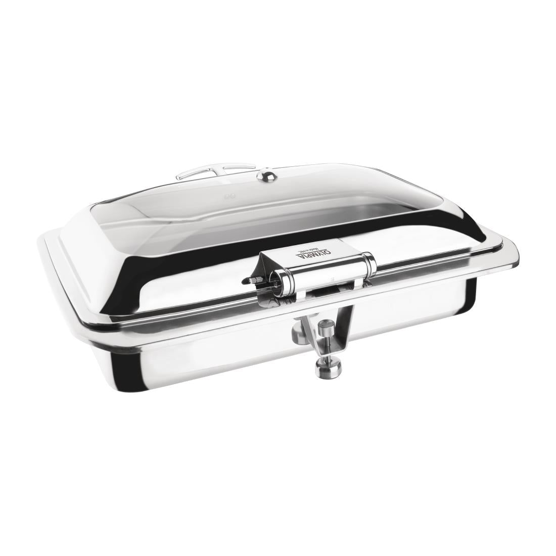 Olympia Induction Chafer - 1/1 with Glass Lid