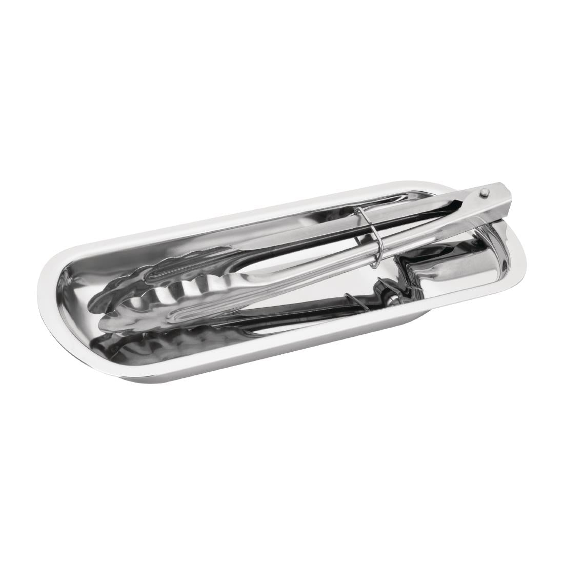 Olympia Induction Chafer - 1/1 with Glass Lid