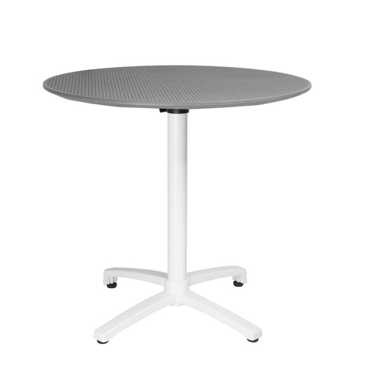 Bolero Folding PP Table Dark Grey - 800mm