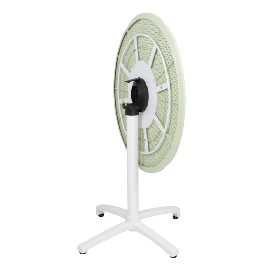 Bolero Folding PP Table Mint Green - 800mm