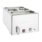 Apuro Bain Marie With Tap & Pans