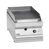 Ex-showroom: Fagor 700 series natural gas mild steel 1 zone fry top - FTG7-05L-VIC980