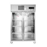 2NDs: Thermaster Double Door Upright Display Fridge - SUCG1000-NSW2055