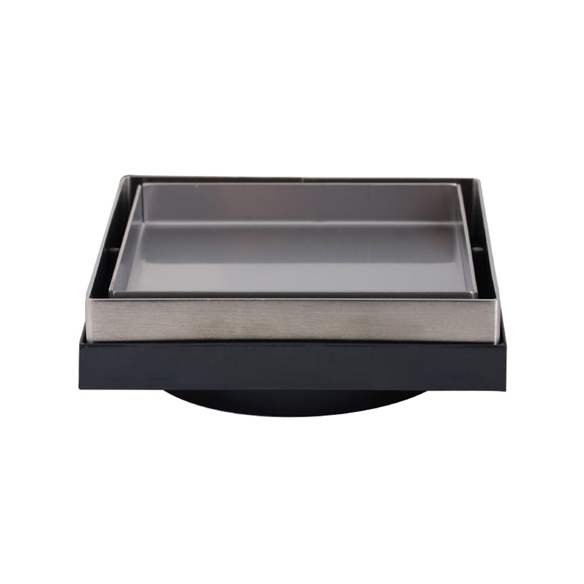 130mm Tile Insert Point Drain - 80mm Outlet FW-130TI-80