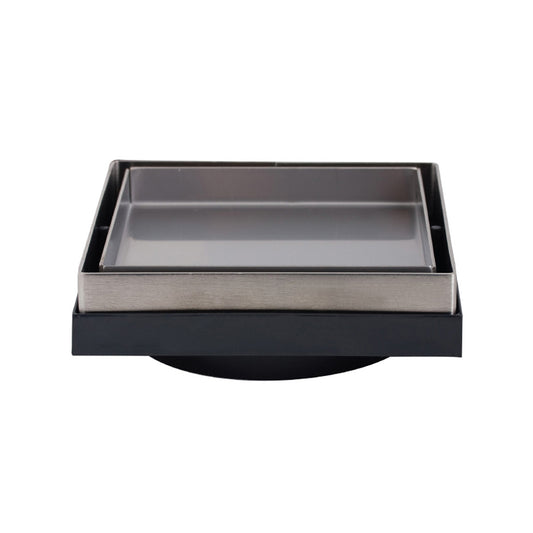 130mm Tile Insert Point Drain - 80mm Outlet FW-130TI-80