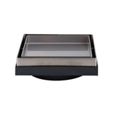 130mm Tile Insert Point Drain - 100mm Outlet FW-130TI