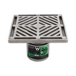 200mm Square Floor Waste Arrestor FW-200BS-316