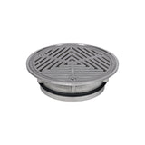 200mm Round Vinyl Floor Waste (suits 150mm pipe) FW-200VRT-150-316