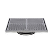 300mm Square Floor Waste (suits 150mm pipe) (Heel Proof) FW-300S-150-316
