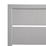 Bolero Light Grey Aluminium Table Top Square - 700mm