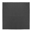 Olympia Linen Table Napkin 400x400mm Black (Pack 12)