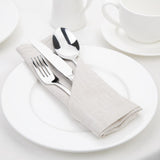 Olympia Linen Table Napkin 400x400mm Natural (Pack 12)