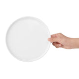 Olympia Whiteware Flat Round Plate - 210mm 8 1/4" (Box 6)