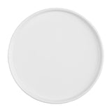 Olympia Whiteware Flat Round Plate - 268mm 10 1/2" (Box 4)