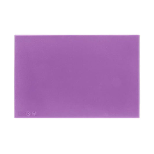 Hygiplas High Density Chopping Board Purple - 450x300x25mm