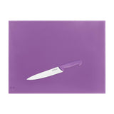 Hygiplas High Density Chopping Board Purple - 600x450x12mm