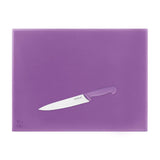 Hygiplas High Density Chopping Board Purple - 600x450x25mm