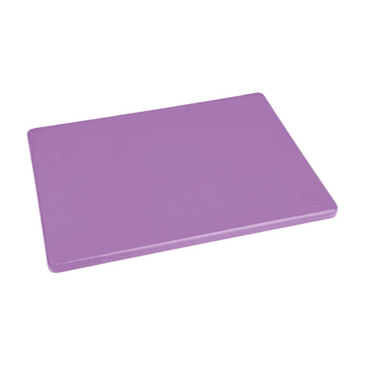 Hygiplas Low Density Chopping Board Purple - 229x305x12mm