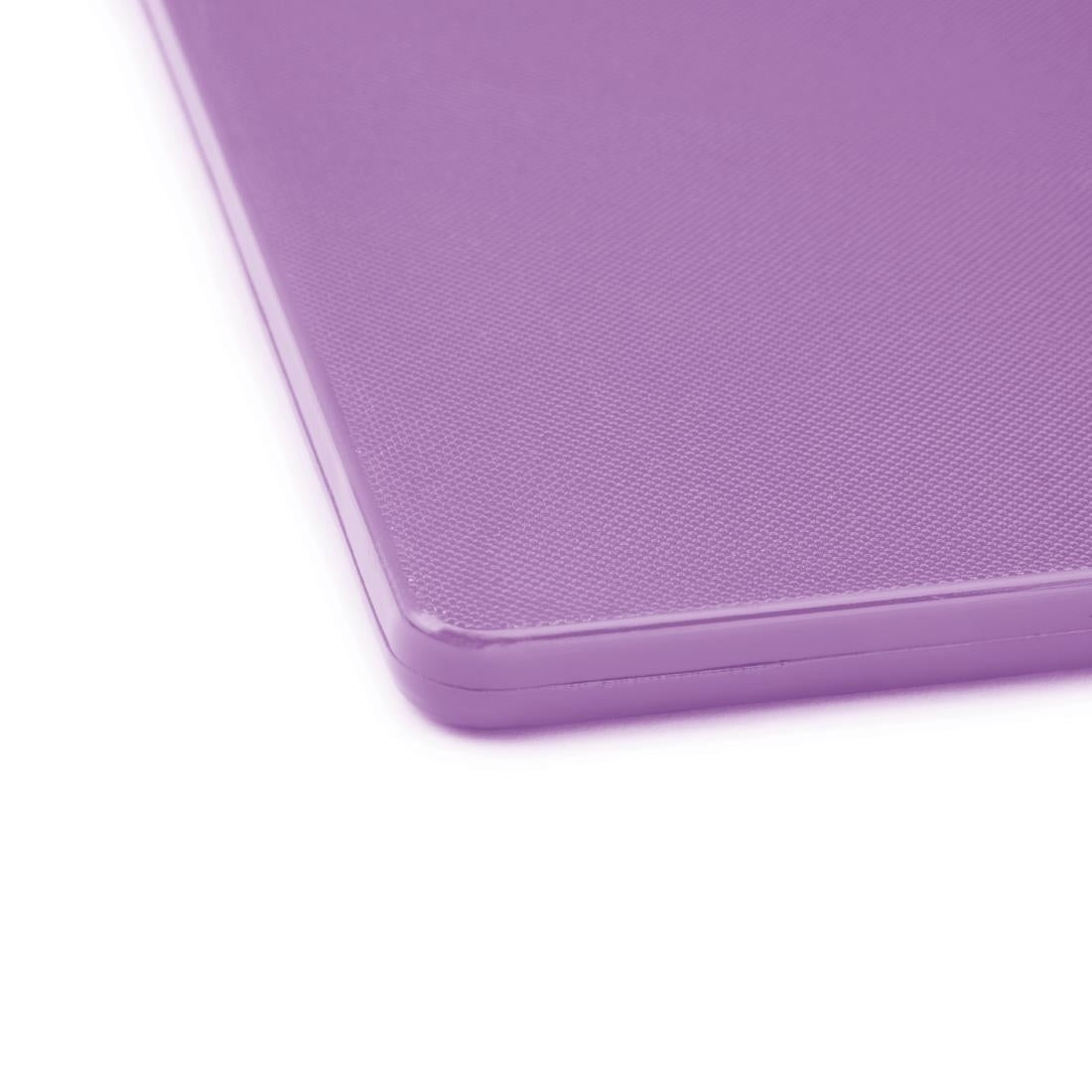 Hygiplas Low Density Chopping Board Purple - 229x305x12mm