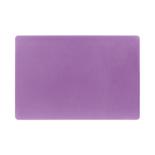 Hygiplas Low Density Chopping Board Purple - 300x450x20mm