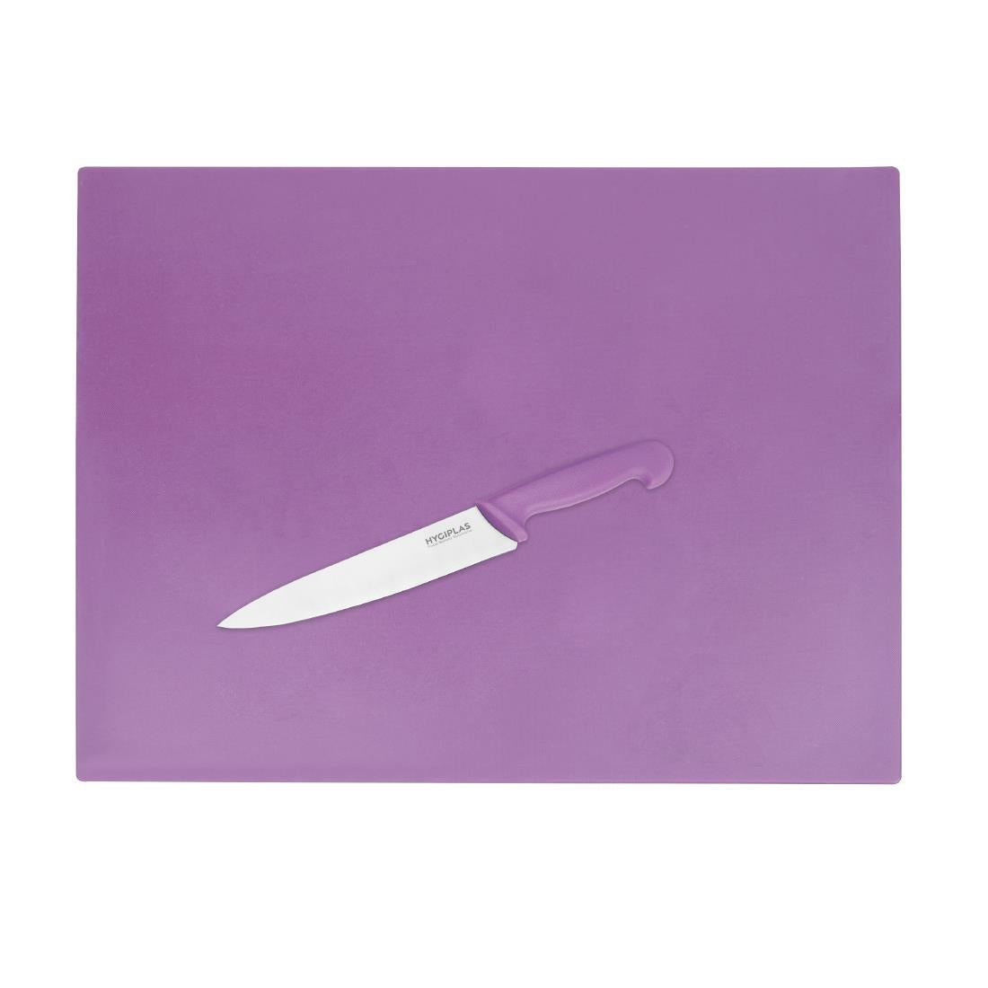 Hygiplas Low Density Chopping Board Purple - 600x450x10mm