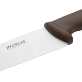 Hygiplas Cooks Knife Brown - 250mm 10"