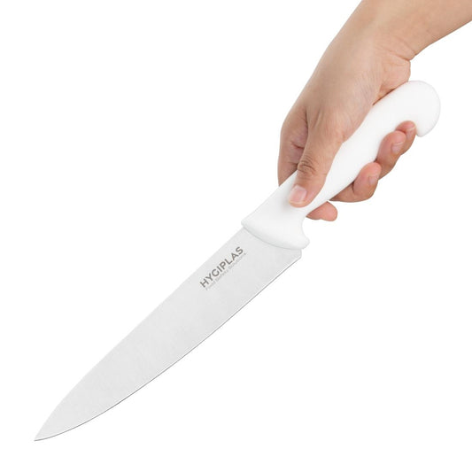 Hygiplas Cooks Knife White - 215mm 8 1/2"