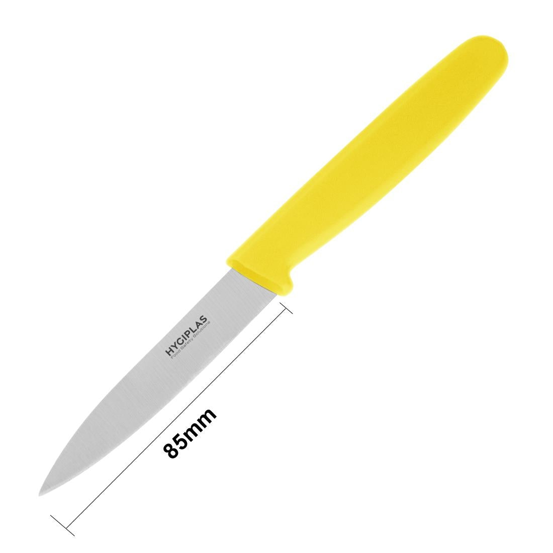 Hygiplas Paring Knife Yellow - 75mm 3"