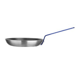 Hygiplas Frypan Aluminium Non-stick Teflon Platinum Plus Blue Handle - 240x40mm