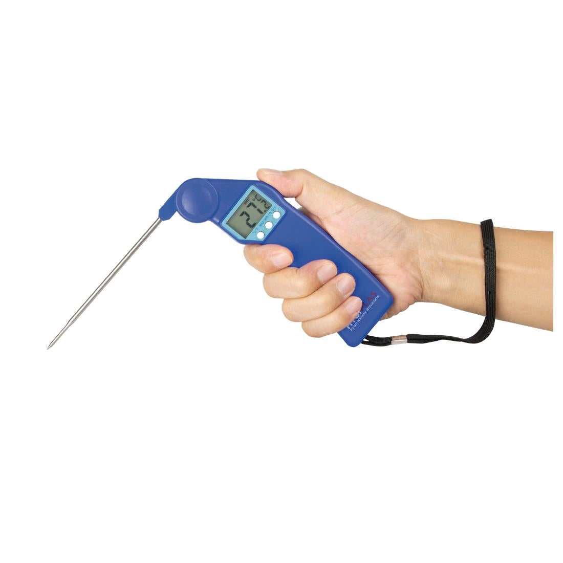 Hygiplas EasyTemp Probe Thermometer Colour Coded Blue - Fish