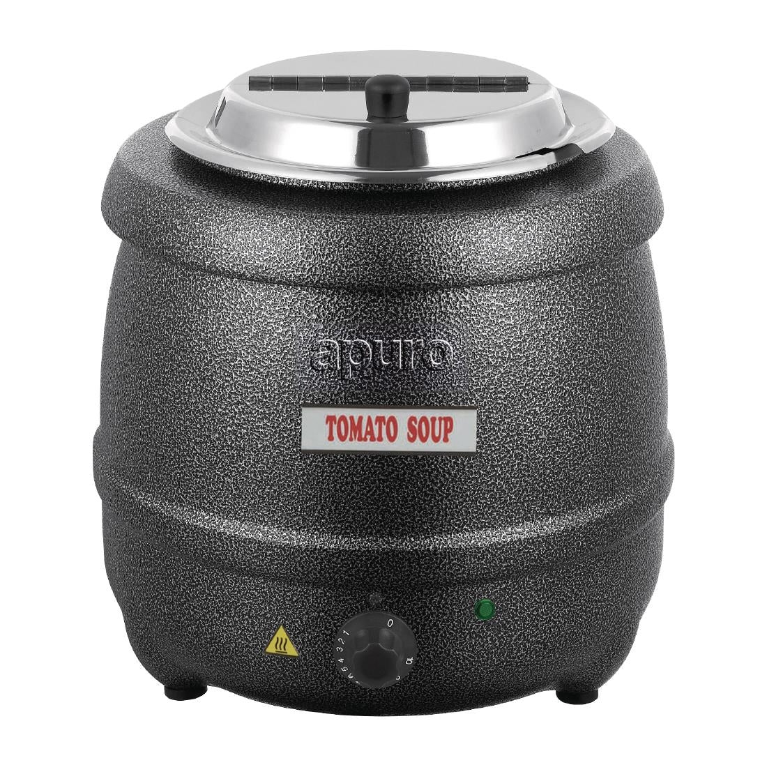 Apuro Graphite Soup Kettle - 10Ltr