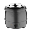 Apuro Graphite Soup Kettle - 10Ltr