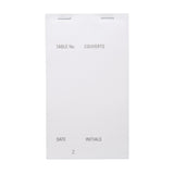 Olympia Non Carbon Triplicate Pad White (Pack 50)