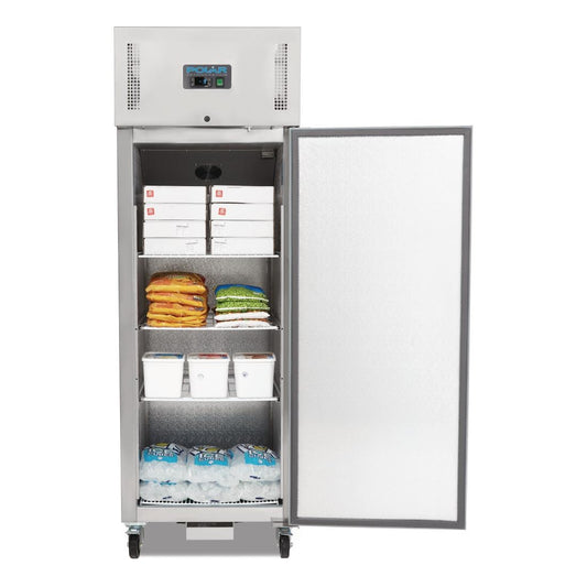 Polar G-Series Gastro Upright Freezer Single Door - 600Ltr 21cuft Ventilated