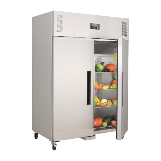 Polar G-Series Gastro Upright Freezer 2 Door - 1200L 42.4cuft Ventilated