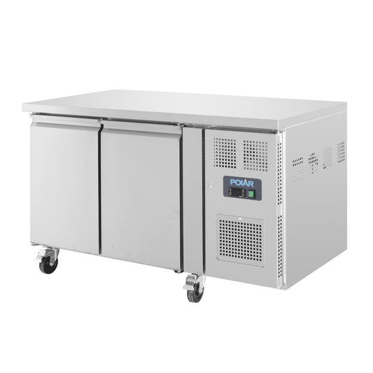 Polar U-Series Double Door Counter Freezer - 282Ltr