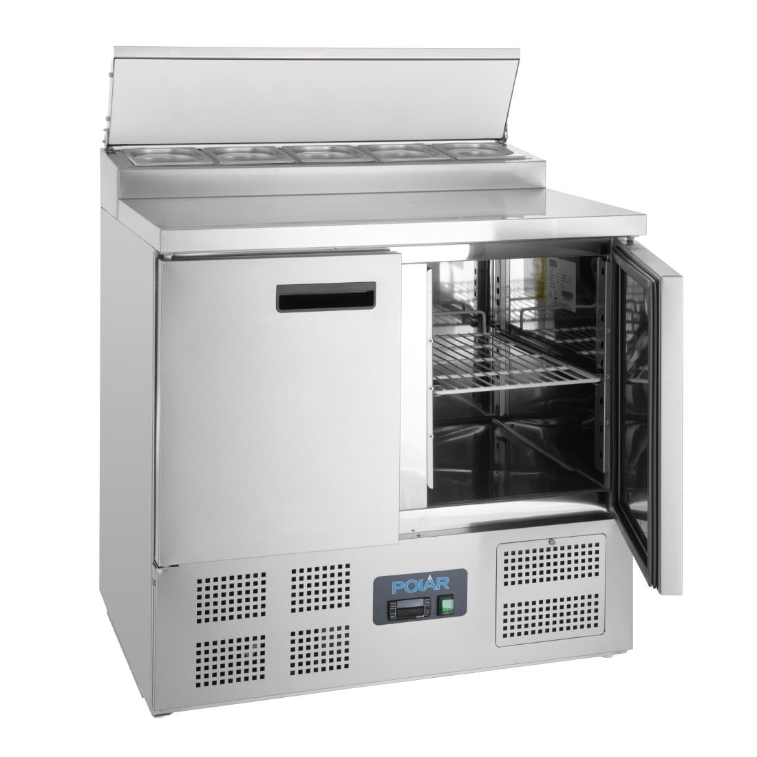 Polar G-Series Pizza Prep Counter Fridge 254Ltr