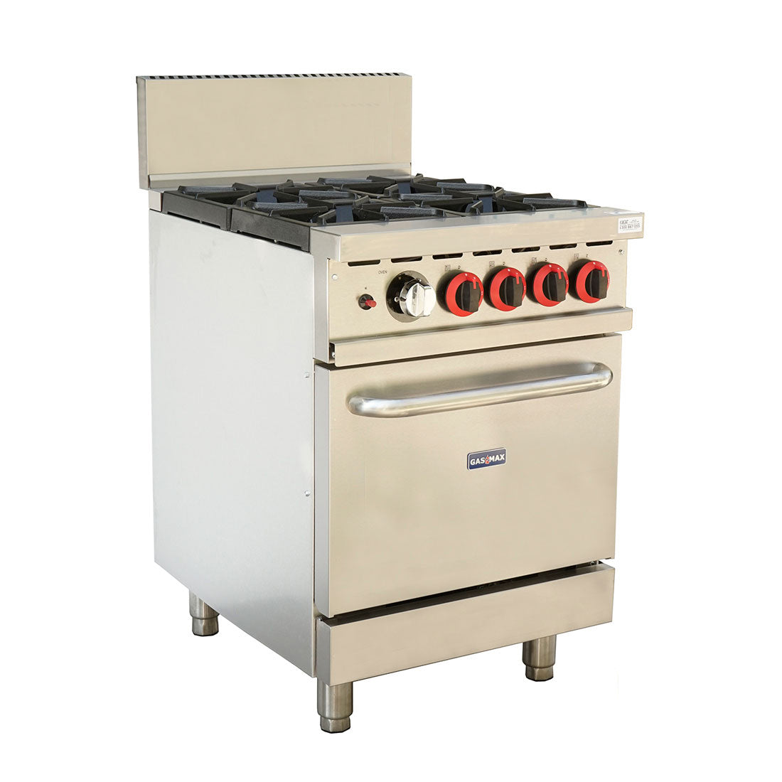 Gasmax 4 Burner With Oven Flame Failure GBS4TS