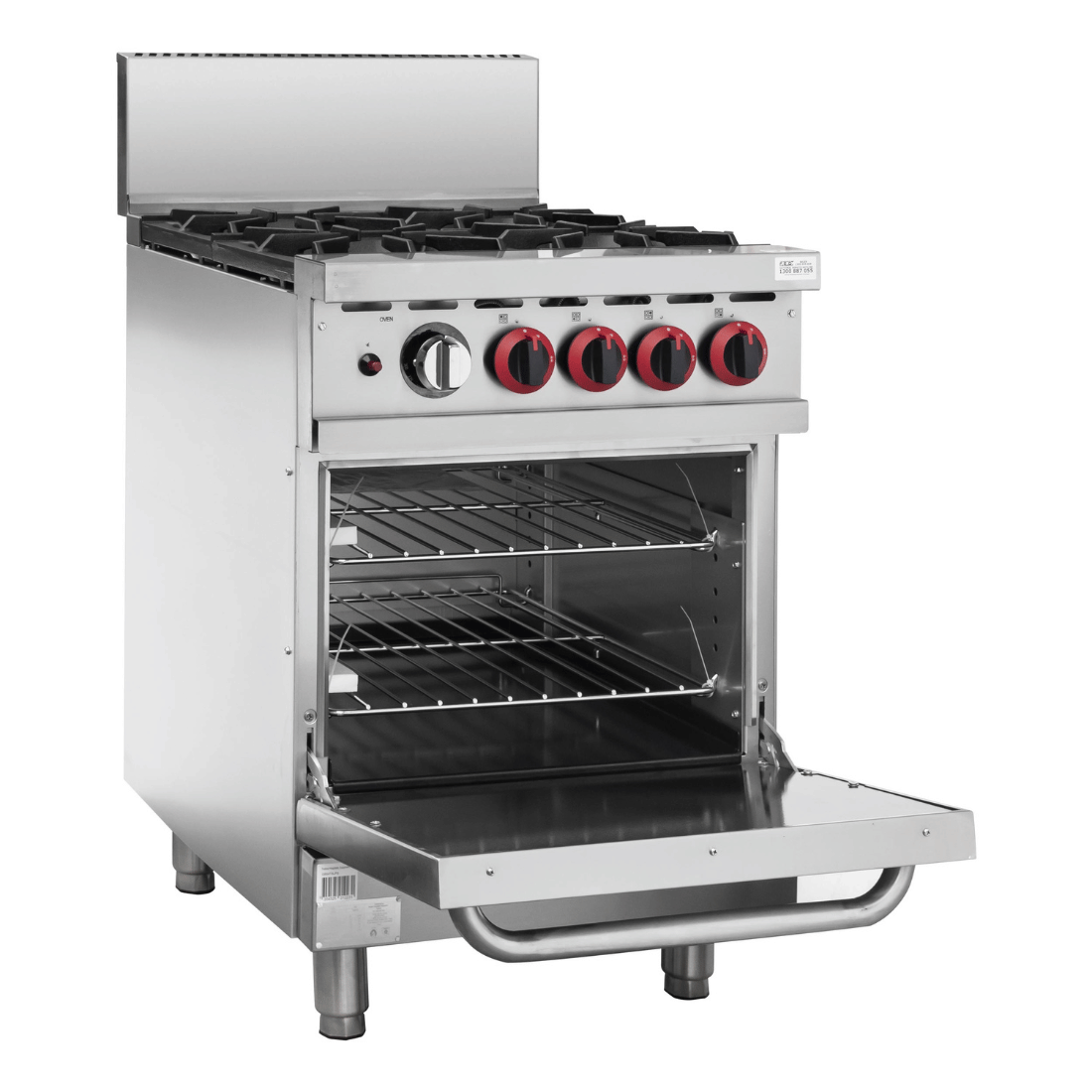 Gasmax 4 Burner With Oven Flame Failure GBS4TS