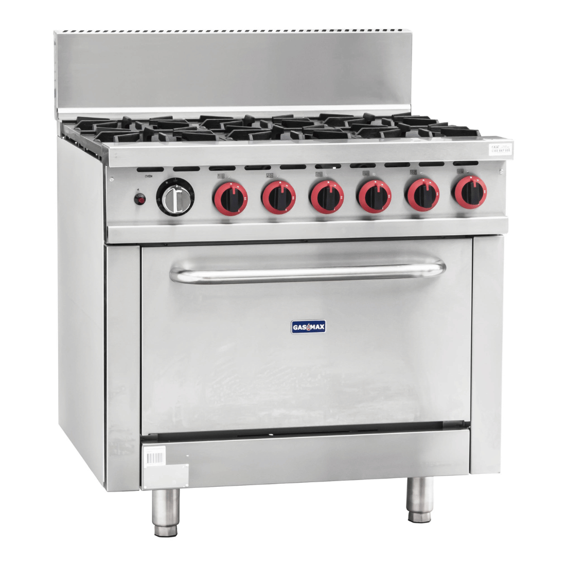 Gasmax 6 Burner With Oven Flame Failure GBS6TS