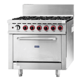 Gasmax 6 Burner With Oven Flame Failure GBS6TS