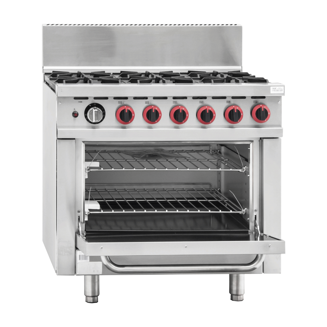 Gasmax 6 Burner With Oven Flame Failure GBS6TS