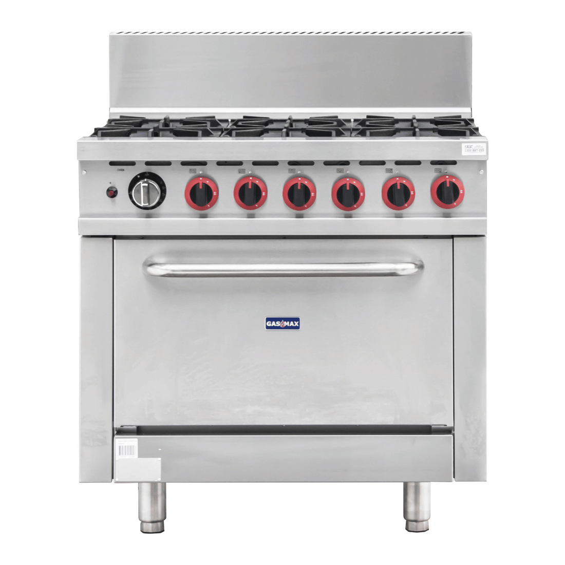 Gasmax 6 Burner With Oven Flame Failure GBS6TSLPG