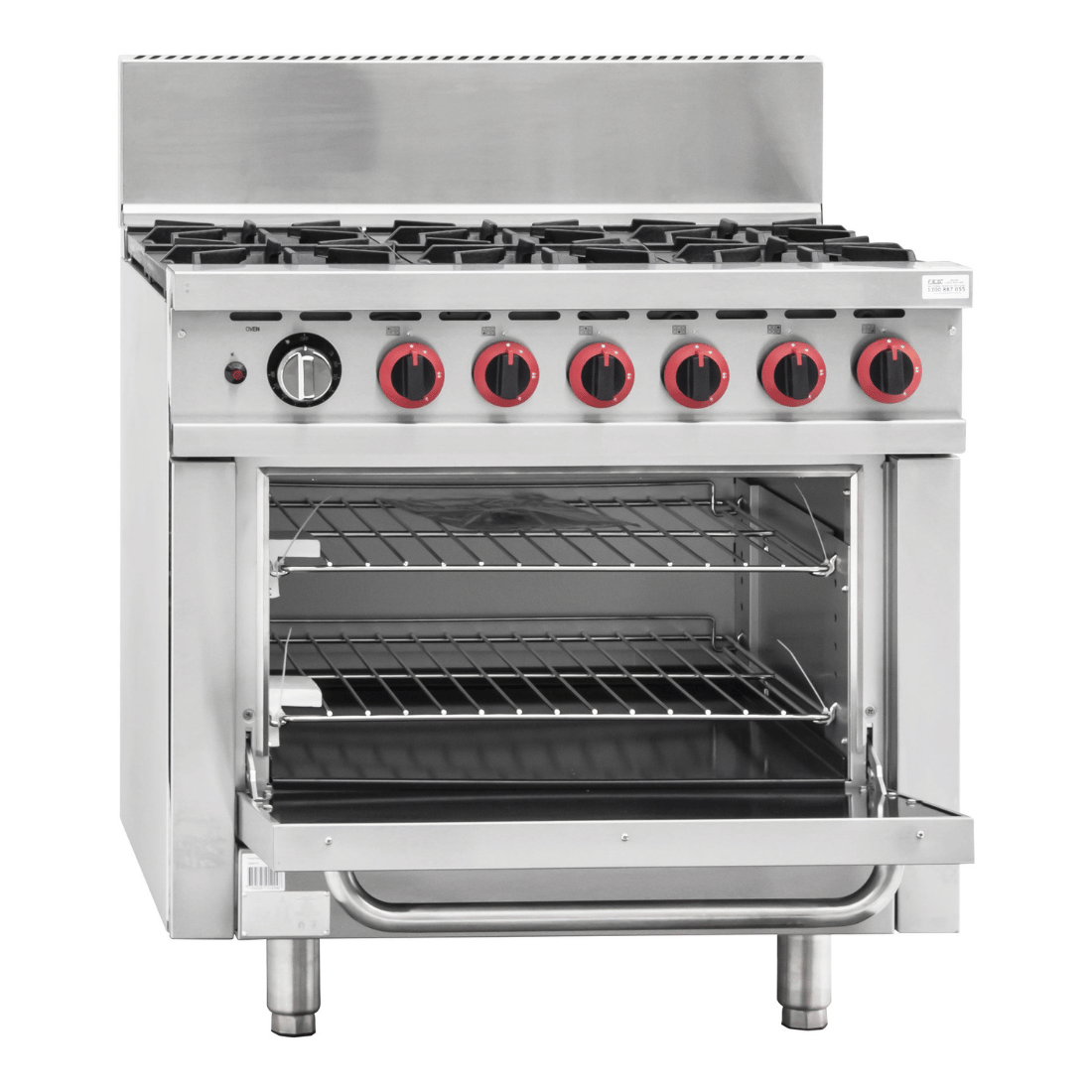 Gasmax 6 Burner With Oven Flame Failure GBS6TSLPG