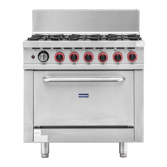 Gasmax 6 Burner With Oven Flame Failure GBS6TS