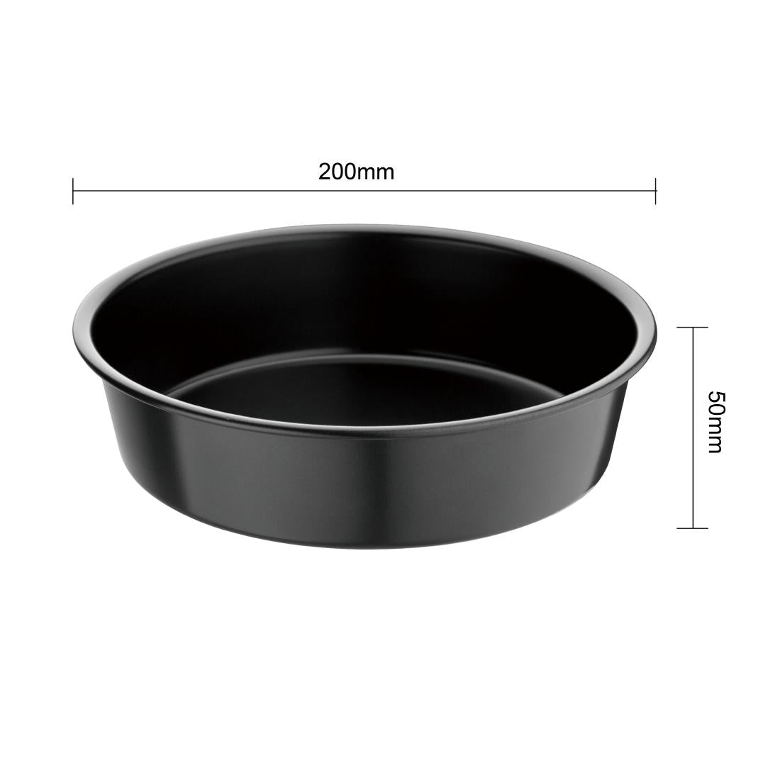 Vogue Non Stick Cake Tin St/St - 200x47mm 7 3/4x1 3/4"