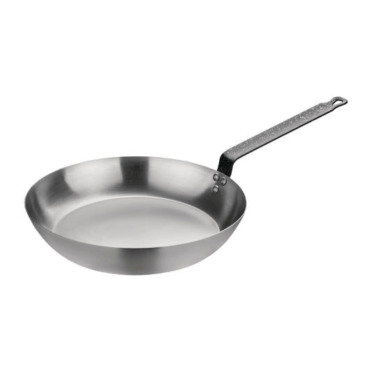 Vogue Induction Frying Pan Carbon Steel - 300mm 12"